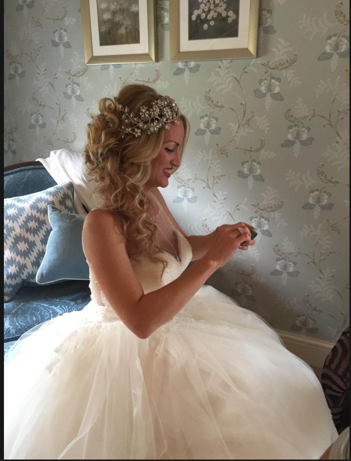 Effortless Waves to Bridal Updo — after by Laura Astley
