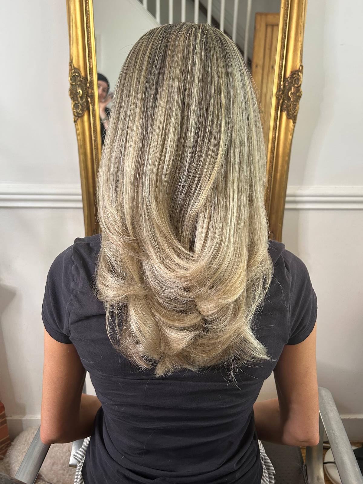 Root Regrowth to Sun-Kissed Blonde — after by Laura Astley