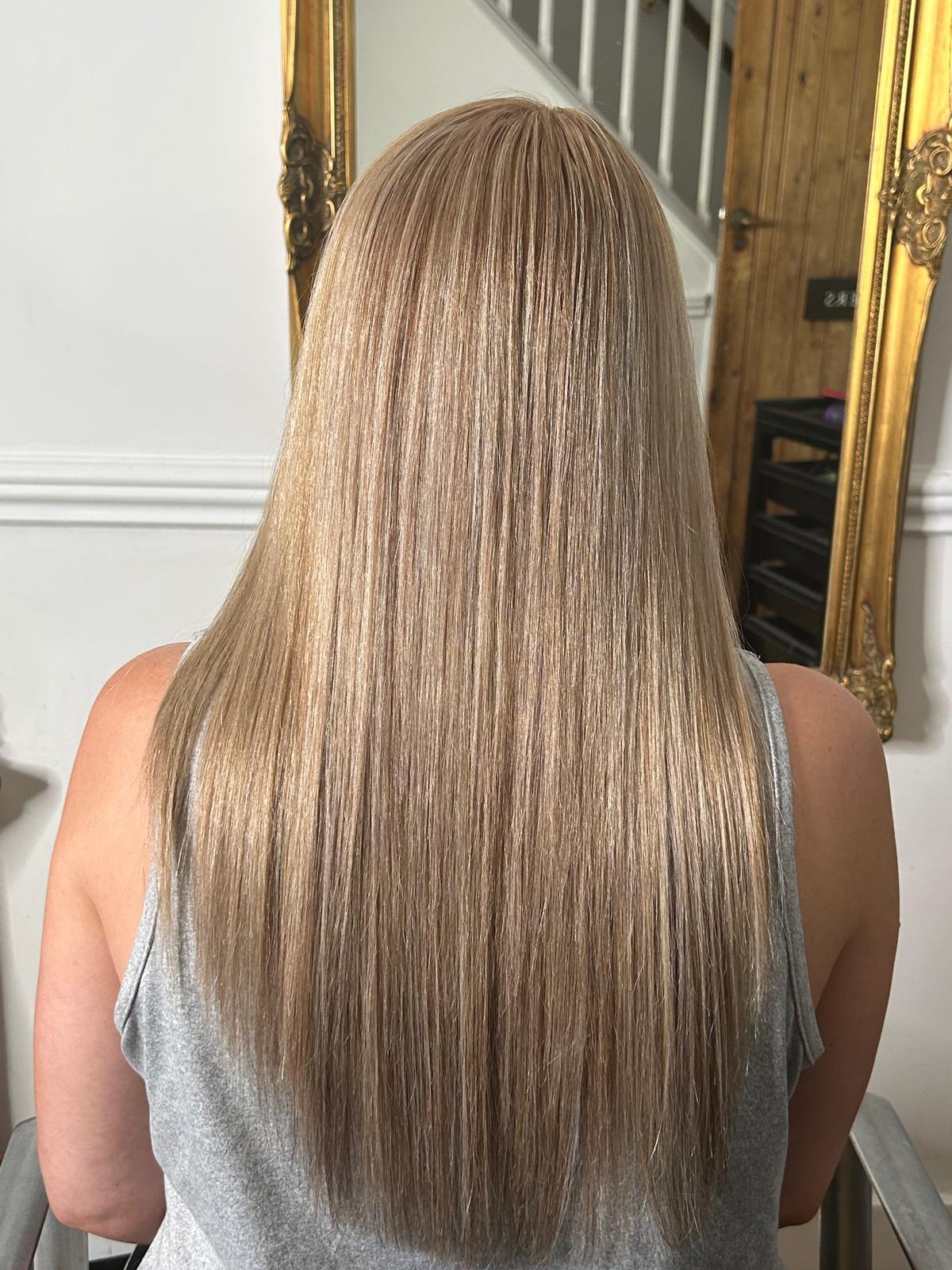 Brassy Blonde to Soft Ash — after by Laura Astley